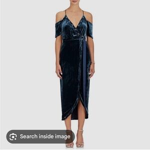 Manning Cartell Navy Velvet Dress